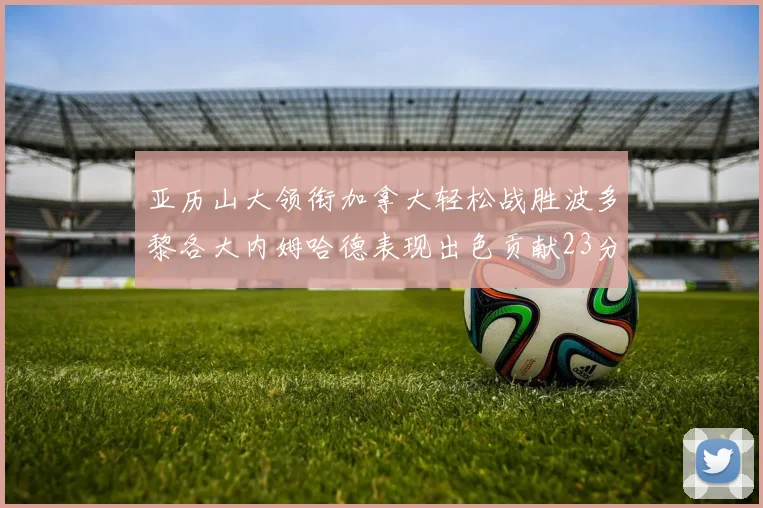 亚历山大领衔加拿大轻松战胜波多黎各大内姆哈德表现出色贡献23分